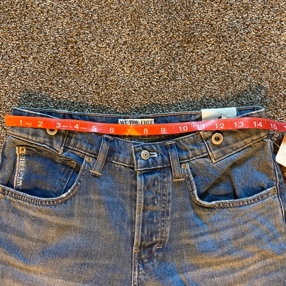 We The Free Slim Shade Selvedge Jeans
Color: True Blue
Brand New Never Worn - Picture 9 of 10